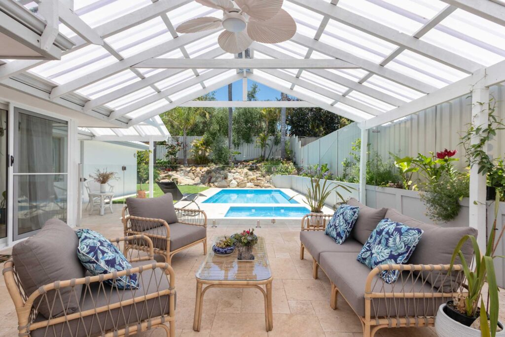 Newly renovated home in Perth, with double glazing, insulation, solar panels and a large entertaining area and a pool.